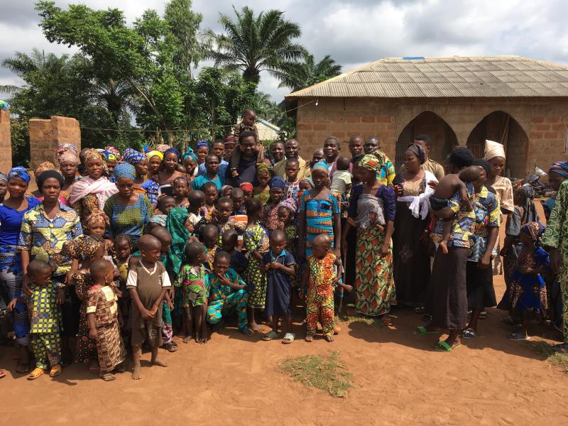 Sunday service over in West Africa 
