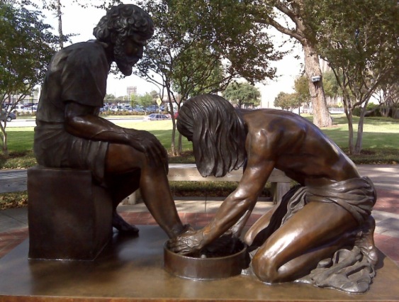 JESUS WASHES DISCIPLES FEET